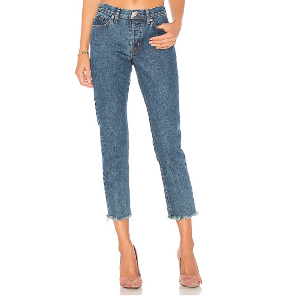 Hudson Luxe Crop Riley jeans